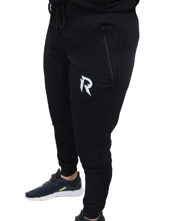 Black x High-Rise Joggers