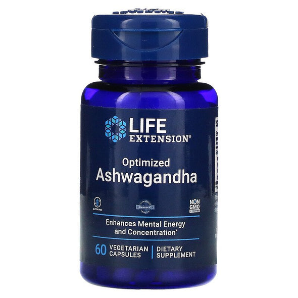Life Extension, Optimized Ashwagandha, 60 Capsules
